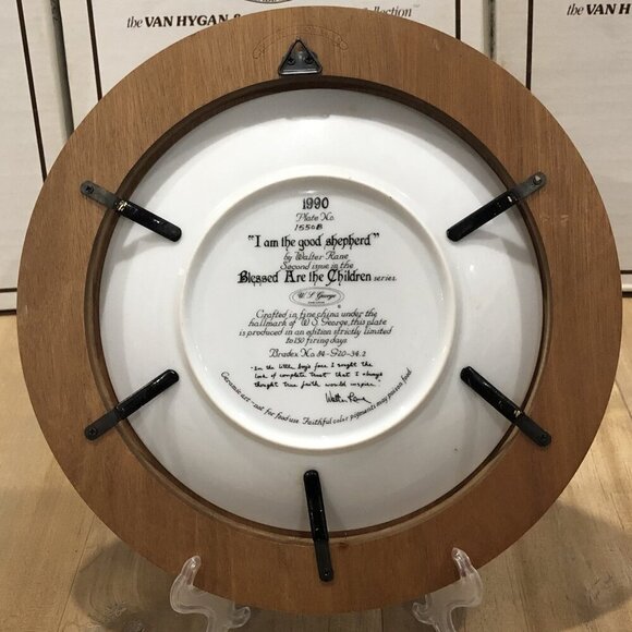 5-Walter Rane Collector series 1990-91 "Blessed Are The Children"Plates Numbered - Picture 11 of 15